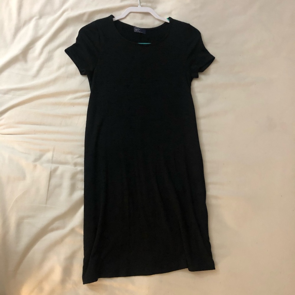 Black Gap T Shirt Swing Dress